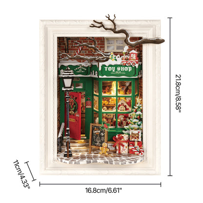 Mô hình gỗ 3D Rolife - Cửa Hàng Đồ Chơi Của Ông Già Noel (Santa's Toy Shop) DP006