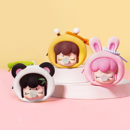 Rolife Baby Nanci Fluffy Party Headphone Case - Ốp tai nghe lông xù Art Toy - Rolife