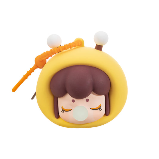 Rolife Baby Nanci Fluffy Party Headphone Case - Ốp tai nghe lông xù Art Toy - Rolife