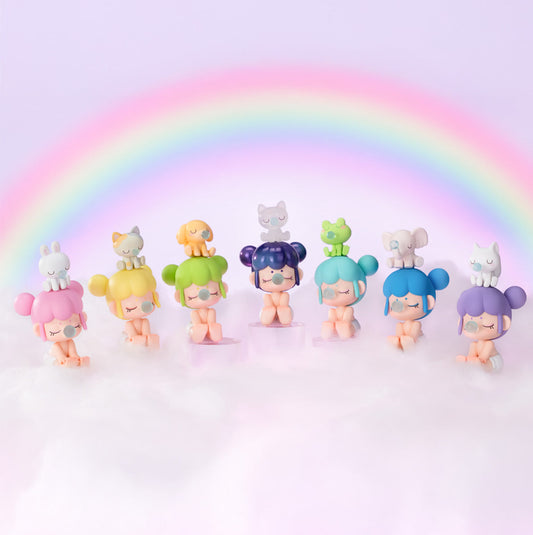 Rolife BabyNanci Seatmates Blind Box Set NAXX - Mô hình Figure Blind Box Trang trí - Rolife