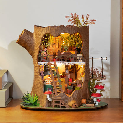 Rolife DIY Miniature House - Fairytale Tree House DG179 - Mô hình nhà gỗ lắp ráp DIY - Rolife
