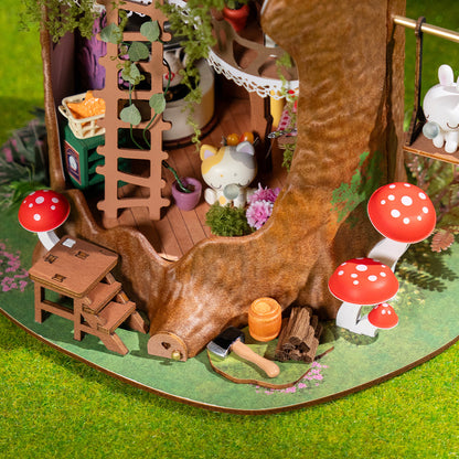 Rolife DIY Miniature House - Fairytale Tree House DG179 - Mô hình nhà gỗ lắp ráp DIY - Rolife