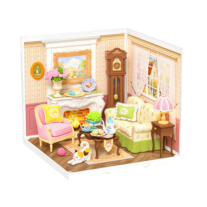 Rolife Holiday Tea Time DIY Miniature House DW023 - Nhà Mô Hình Mini DIY Tự Lắp Ráp - Rolife
