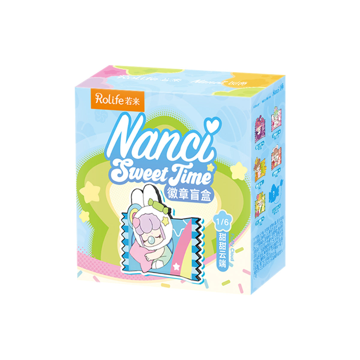 Rolife Nanci Sweet Time Badge Blind Box - Huy hiệu Blind Box trang trí - Rolife