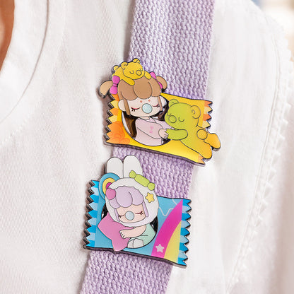 Rolife Nanci Sweet Time Badge Blind Box - Huy hiệu Blind Box trang trí - Rolife