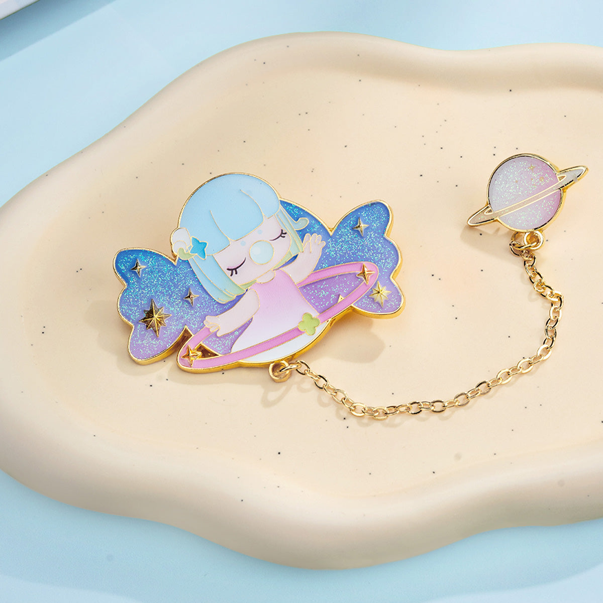 Rolife Nanci Sweet Time Badge Blind Box - Huy hiệu Blind Box trang trí - Rolife