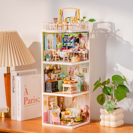 Rolife Super Creator Series - 3 in 1 I Shape - Mô hình nhà búp bê DIY - Rolife