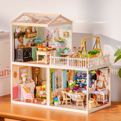 Rolife Super Creator Series - 3 in 1 L Shape - Mô hình nhà gỗ DIY tí hon - Rolife