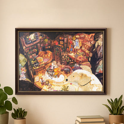 Rowood 1000 Piece Jigsaw Puzzle - Tree House Tale PT010 - Đồ chơi xếp hình 1000 mảnh - Rolife