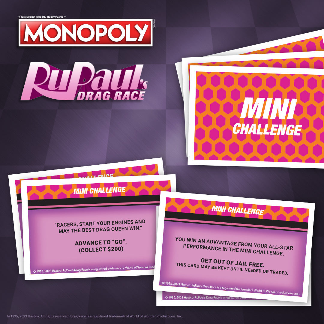 MONOPOLY®: RuPaul’s Drag Race - Cờ tỷ phú phiên bản Drag Race - The Op Games