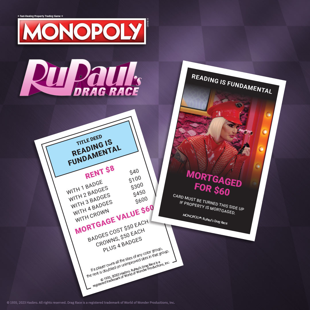 MONOPOLY®: RuPaul’s Drag Race - Cờ tỷ phú phiên bản Drag Race - The Op Games