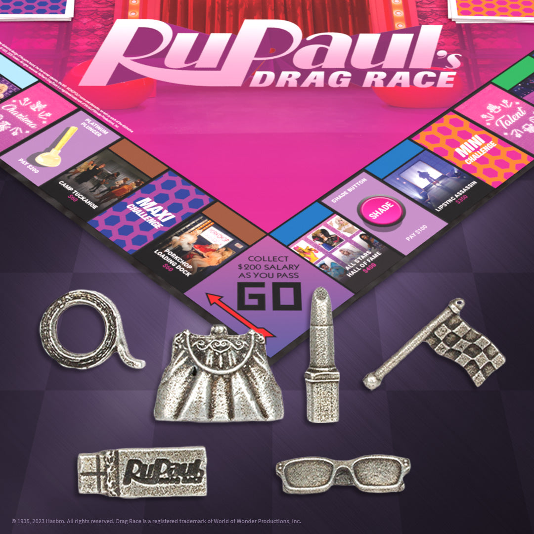 MONOPOLY®: RuPaul’s Drag Race - Cờ tỷ phú phiên bản Drag Race - The Op Games