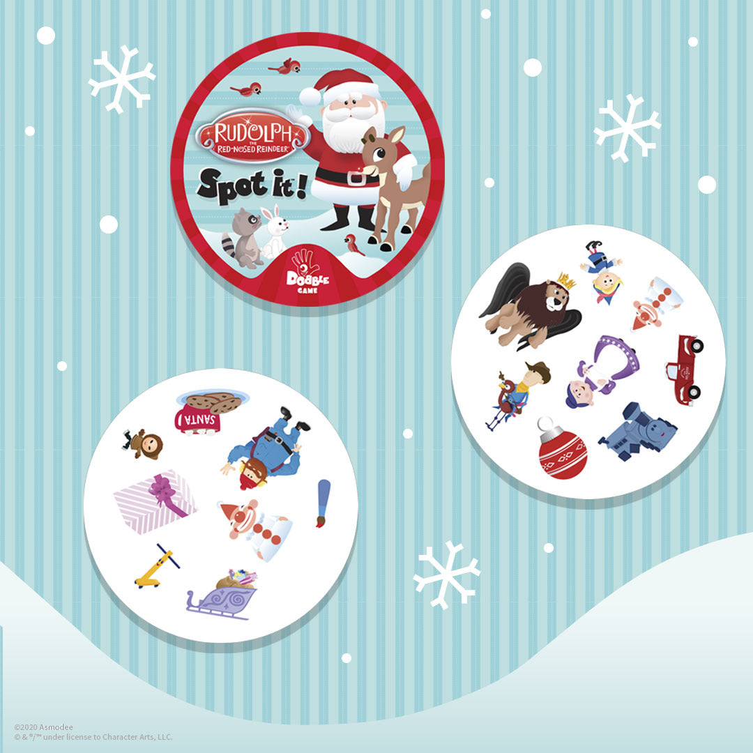 SPOT IT®! RUDOLPH THE RED-NOSED REINDEER®
