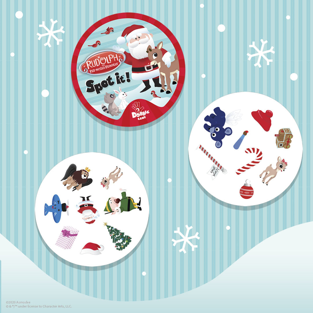 SPOT IT®! RUDOLPH THE RED-NOSED REINDEER®