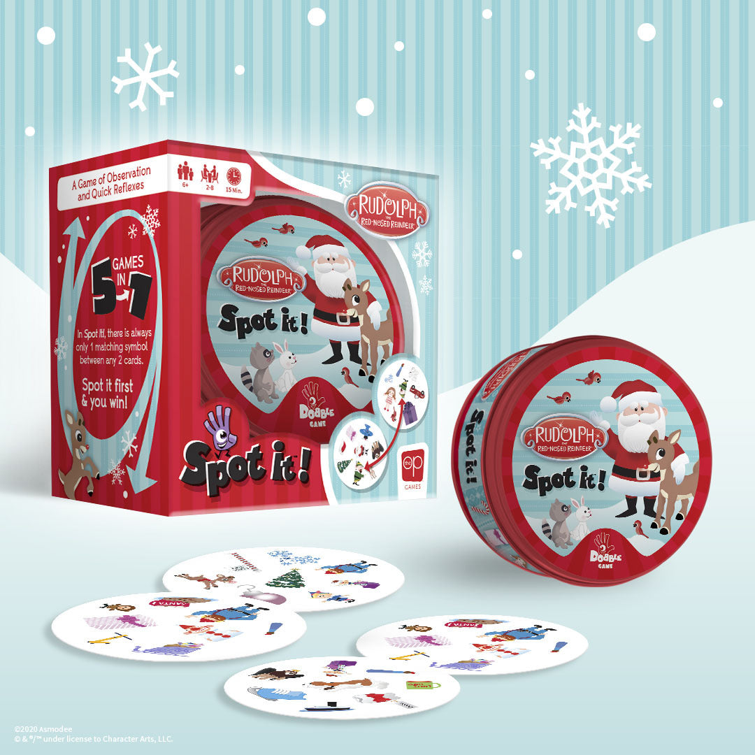 SPOT IT®! RUDOLPH THE RED-NOSED REINDEER®