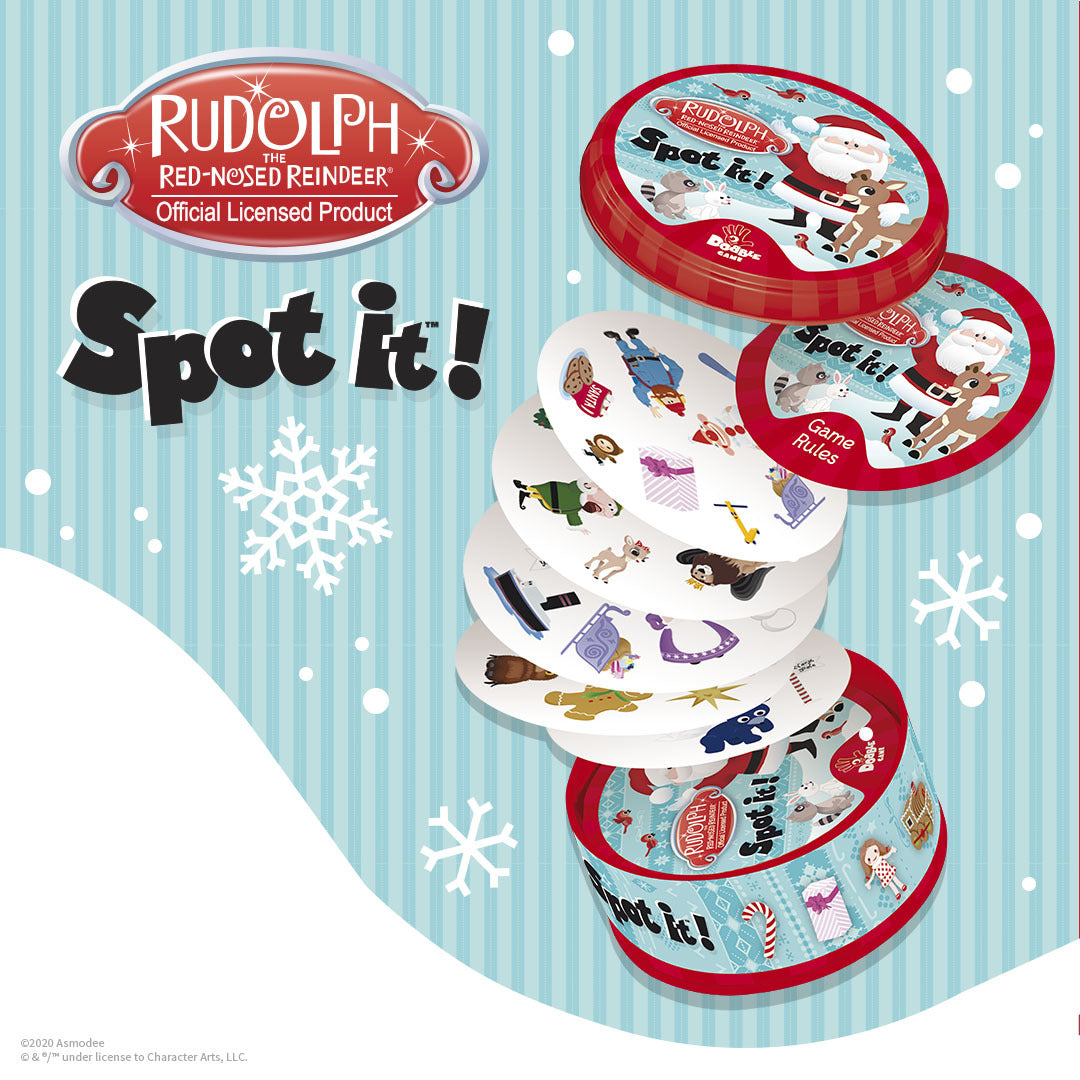 SPOT IT®! RUDOLPH THE RED-NOSED REINDEER®