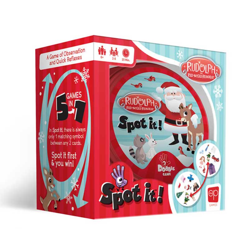 SPOT IT®! RUDOLPH THE RED-NOSED REINDEER®
