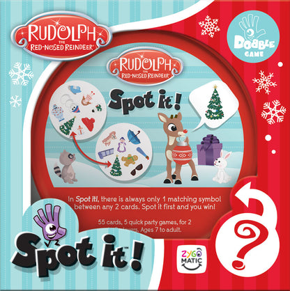 SPOT IT®! RUDOLPH THE RED-NOSED REINDEER®