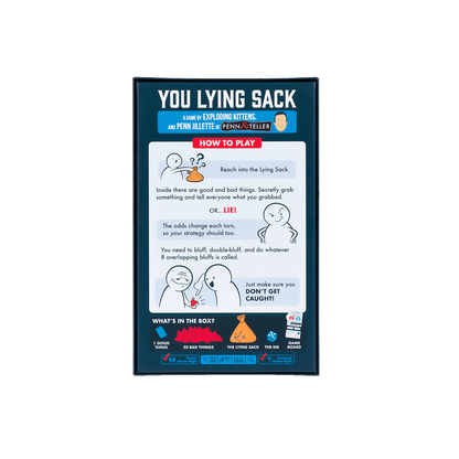 You Lying Sack - Board Game Tiệc Tùng Lừa Dối - Exploding Kittens