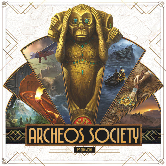 Archeos Society Board Game - Trò chơi chiến thuật khảo cổ - Space Cowboys