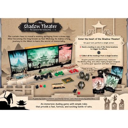 The Shadow Theater: The Legend of the Monkey King - Board Game Chiến Thuật 2 Người - Space Cowboys