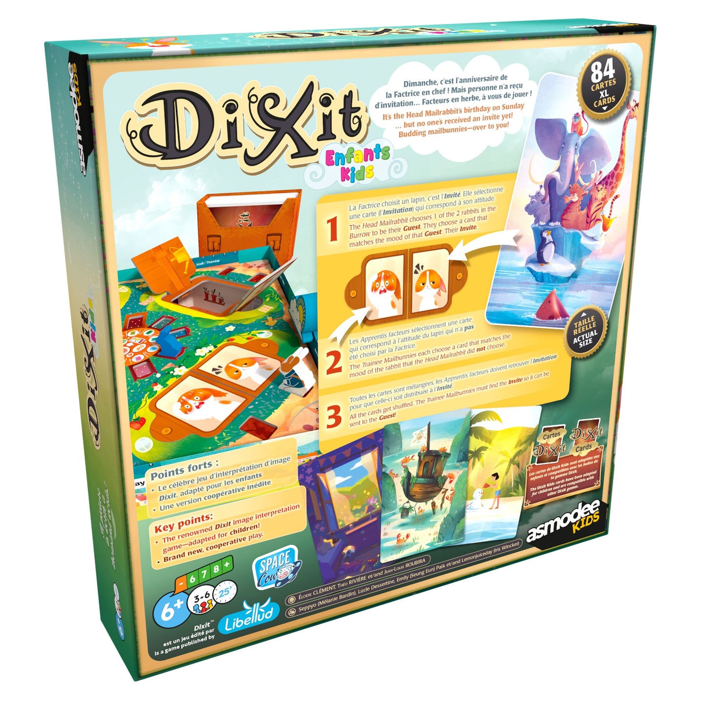 Dixit Kids Board Game - Trò Chơi Kể Chuyện Hợp Tác - Space Cow
