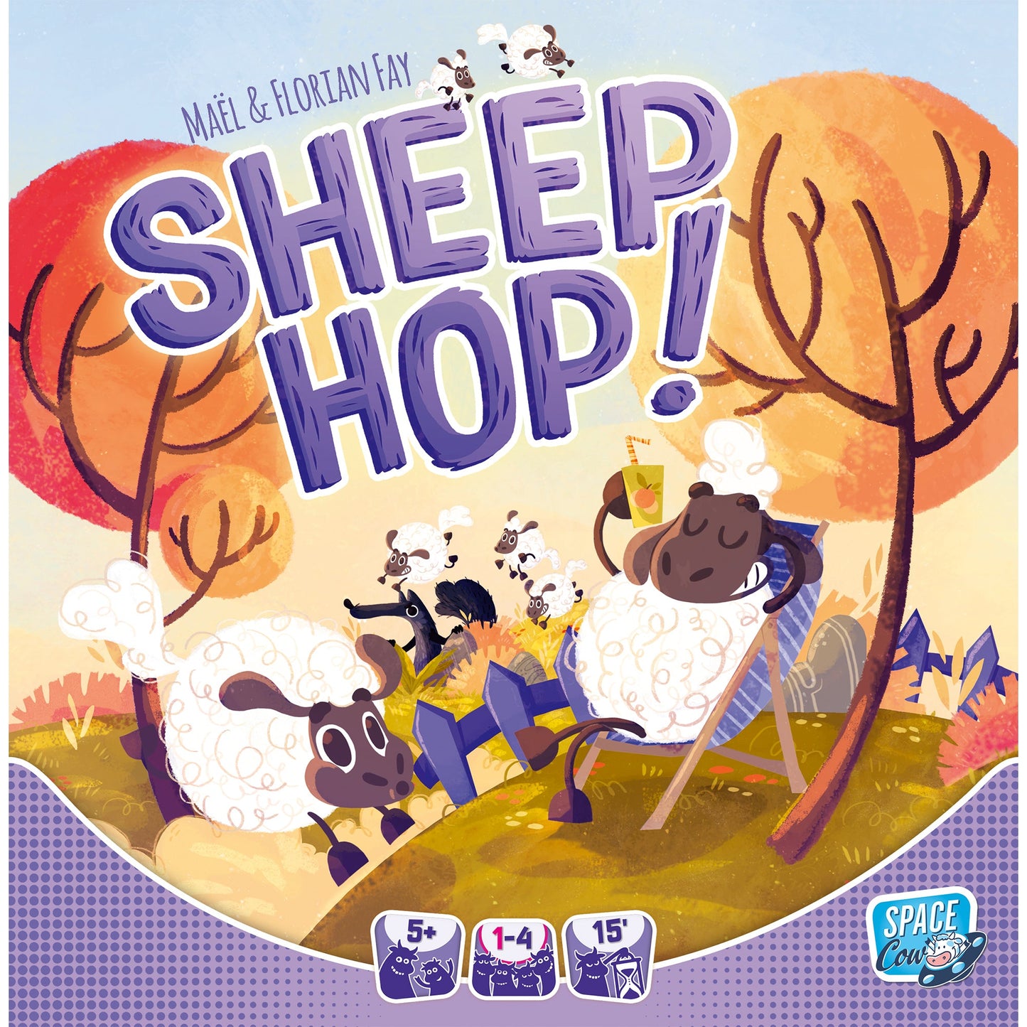 Sheep Hop Board Game - Multilingual Edition - Trò Chơi Trí Tuệ Cho Trẻ Em - Space Cow