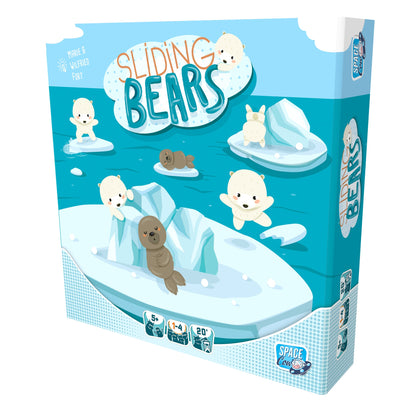 Sliding Bears Board Game - Trò Chơi Trí Tuệ Vượt Băng Cho Bé - Space Cow