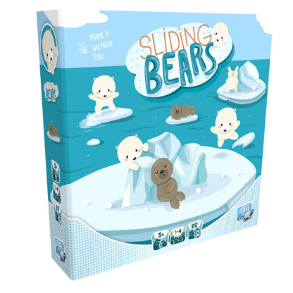 Sliding Bears Board Game - Trò Chơi Trí Tuệ Vượt Băng Cho Bé - Space Cow