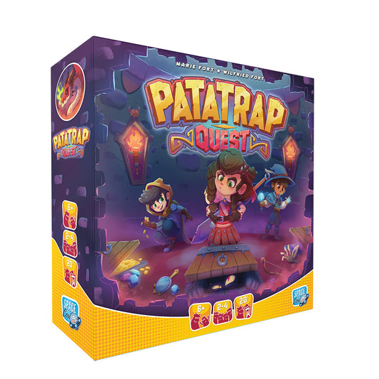 Patatrap Quest Board Game - Trò Chơi Nhập Vai Thám Hiểm Cho Trẻ Em - Space Cow