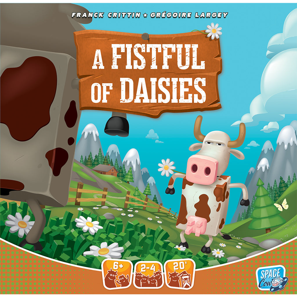 A Fistful of Daisies Board Game - Trò chơi chiến thuật đấu bò vui nhộn - Space Cow