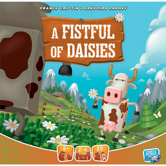 A Fistful of Daisies Board Game - Trò chơi chiến thuật đấu bò vui nhộn - Space Cow
