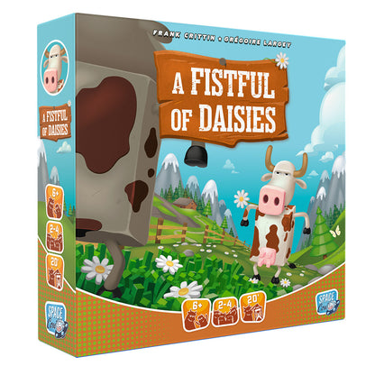 A Fistful of Daisies Board Game - Trò chơi chiến thuật đấu bò vui nhộn - Space Cow
