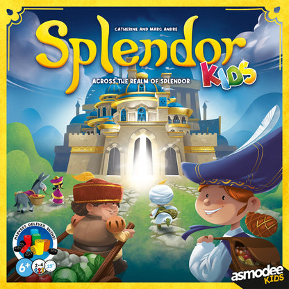 Splendor Kids Board Game - Board Game Chiến Thuật Trẻ Em - Space Cow