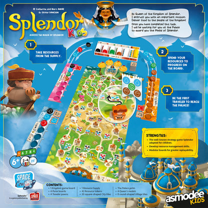 Splendor Kids Board Game - Board Game Chiến Thuật Trẻ Em - Space Cow