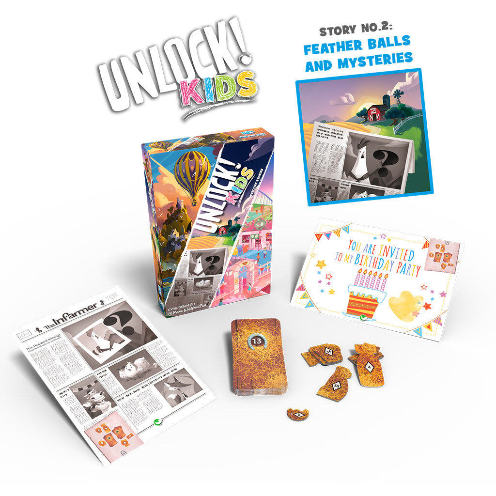 UNLOCK! Kids - Trò chơi thẻ bài giải đố bí ẩn cho trẻ em - Space Cow