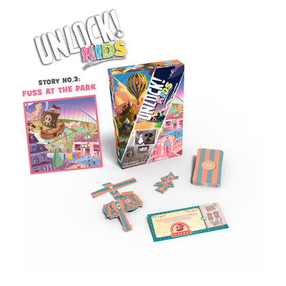 UNLOCK! Kids - Trò chơi thẻ bài giải đố bí ẩn cho trẻ em - Space Cow