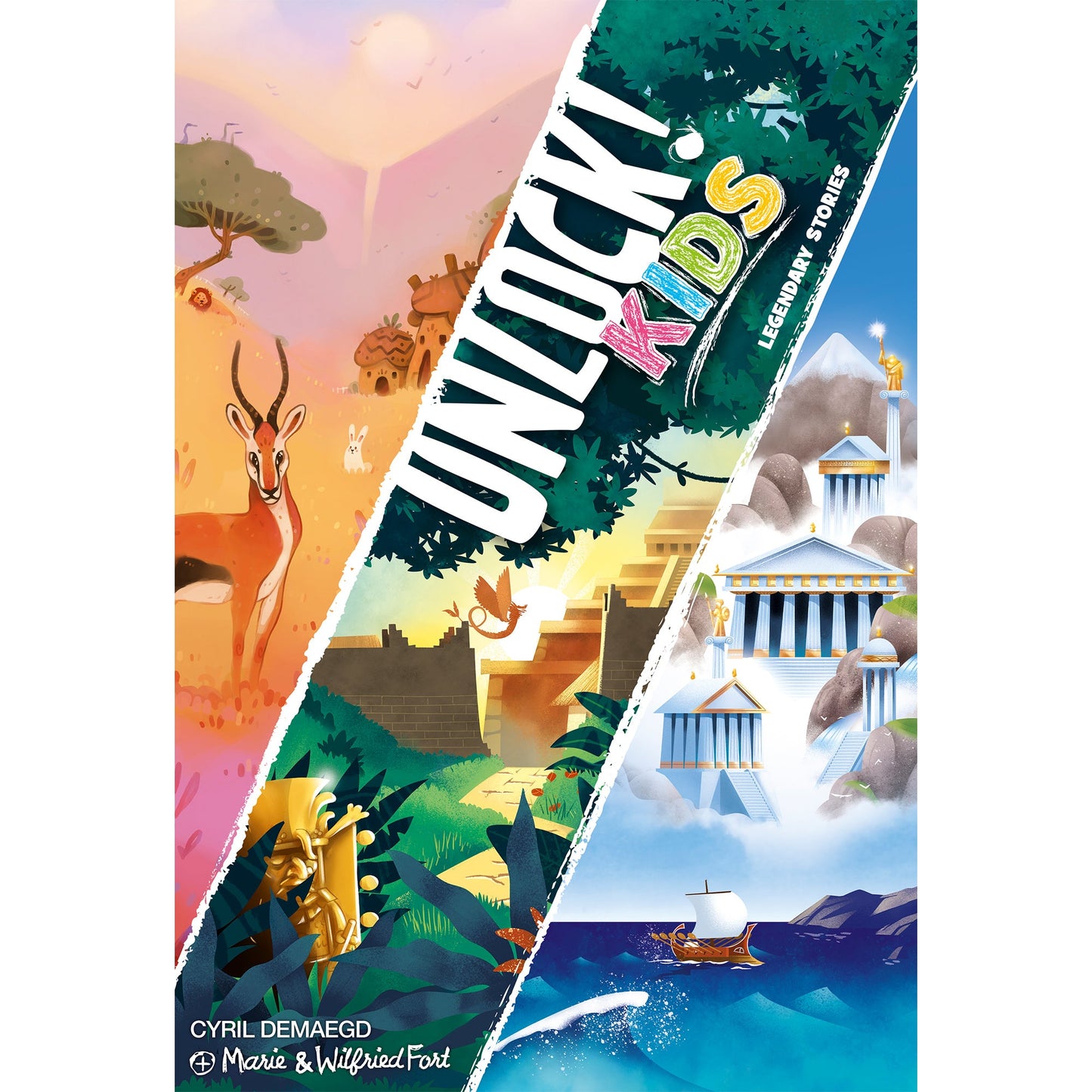 UNLOCK! Kids: Legendary Stories Card Game - Trò chơi Escape Room cho Trẻ em - Space Cow