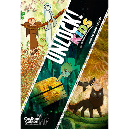 UNLOCK! Kids: Irish Folklore Card Game - Trò chơi thẻ bài Escape Room cho trẻ em - Space Cow