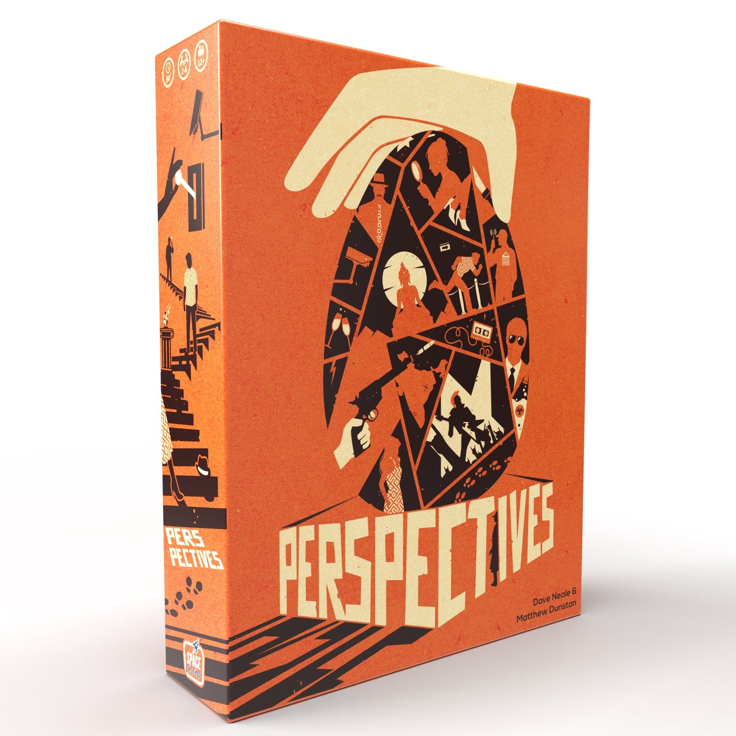 Perspectives - Orange Box: Board Game Điều Tra Hợp Tác - Space Cowboys