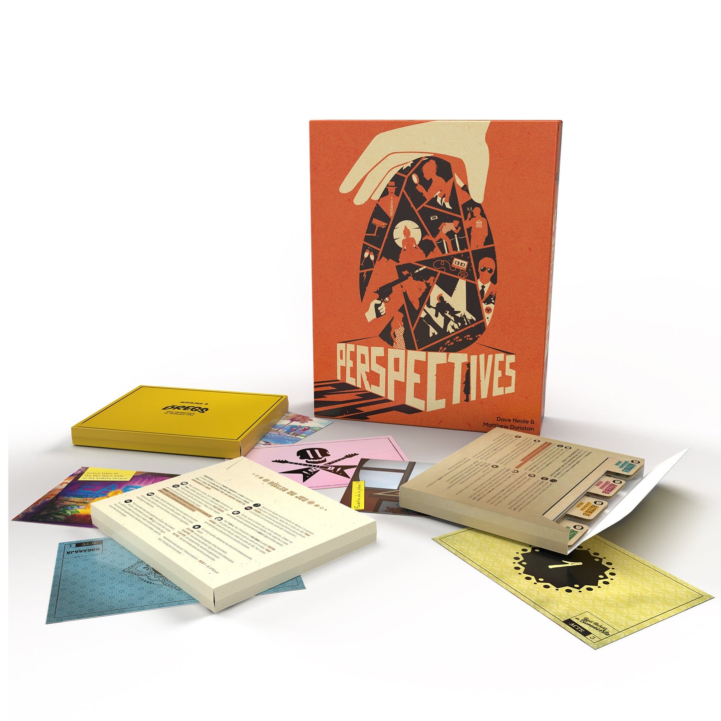 Perspectives - Orange Box: Board Game Điều Tra Hợp Tác - Space Cowboys