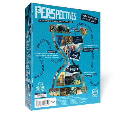 Perspectives Blue Box Board Game - Trò chơi thám tử suy luận - Space Cowboys