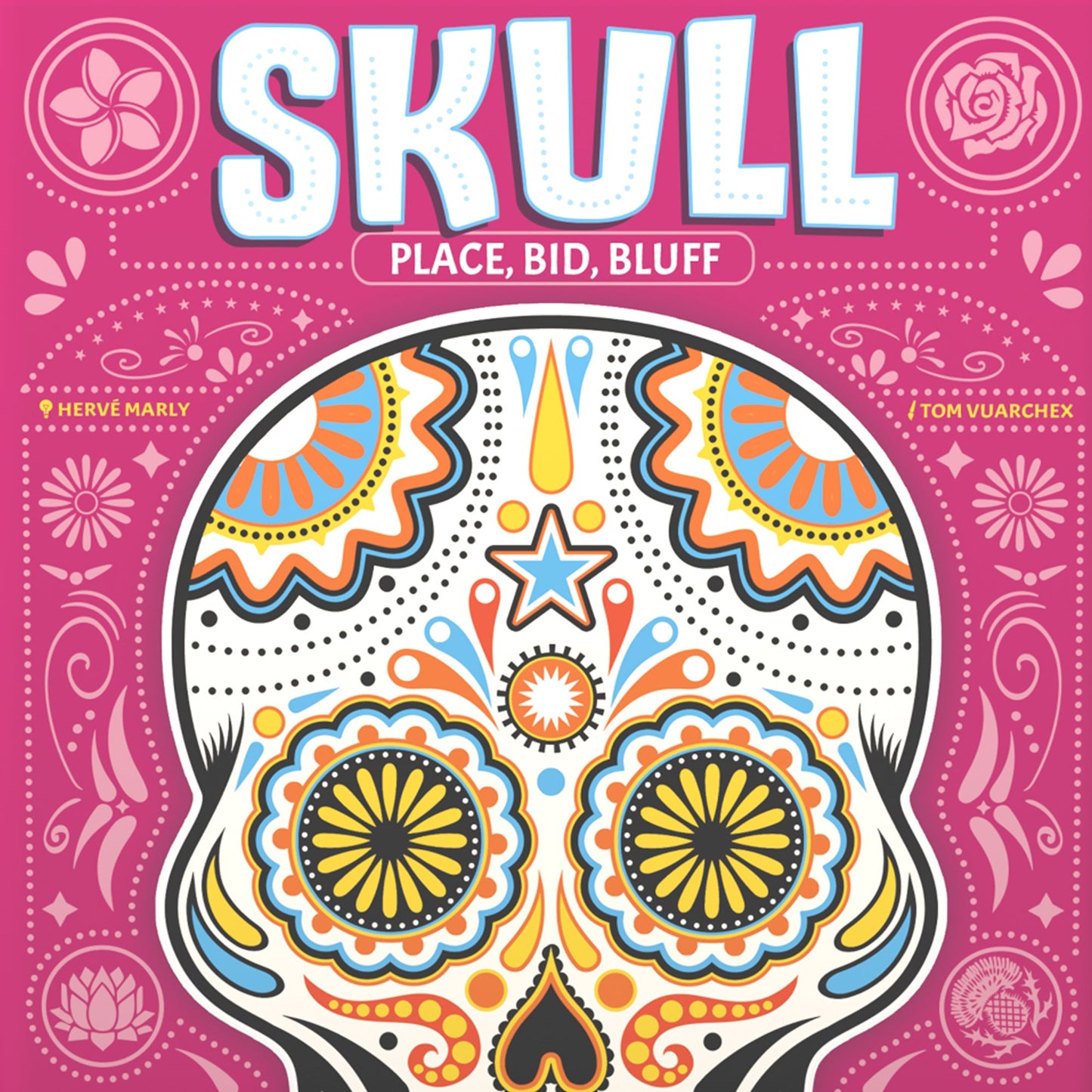 Skull Card Game - Trò chơi Thẻ bài Bluff và Lừa dối - Space Cowboys