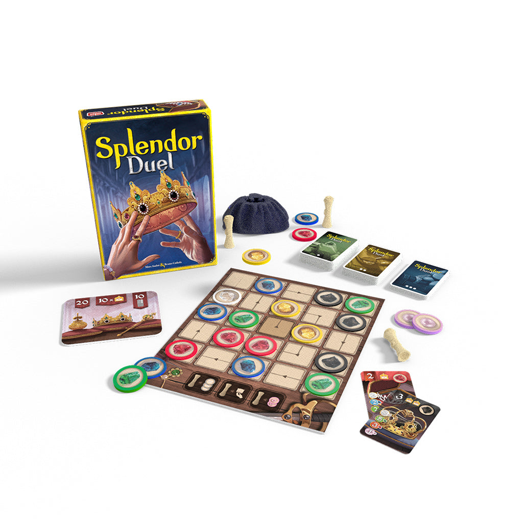Splendor Duel Board Game - Board Game Chiến Thuật 2 Người - Space Cowboys