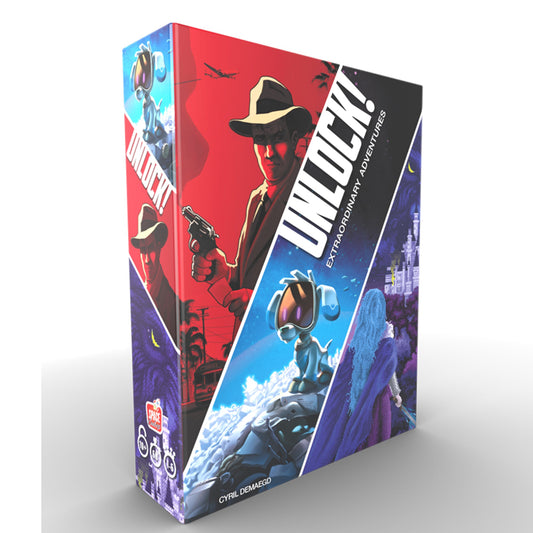 UNLOCK! Extraordinary Adventures Card Game - Escape Room-Inspired Adventure