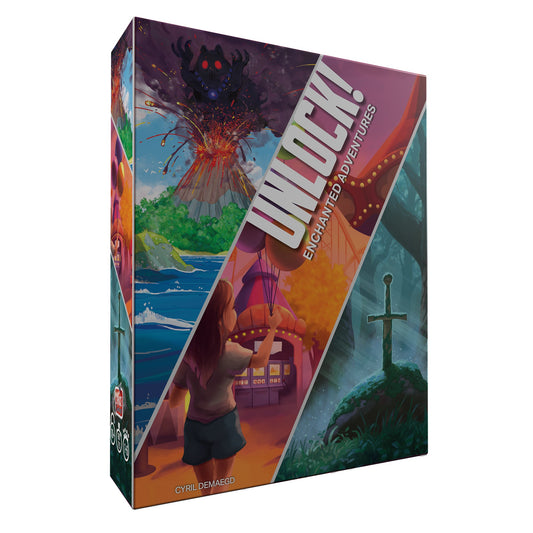 UNLOCK! Enchanted Adventures Card Game - Board Game Thẻ Bài Giải Đố - Space Cowboys