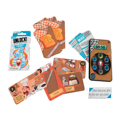 UNLOCK! Short Adventures 1: Secret Recipes of Yore - Trò Chơi Thẻ Bài Giải Đố - Space Cowboys