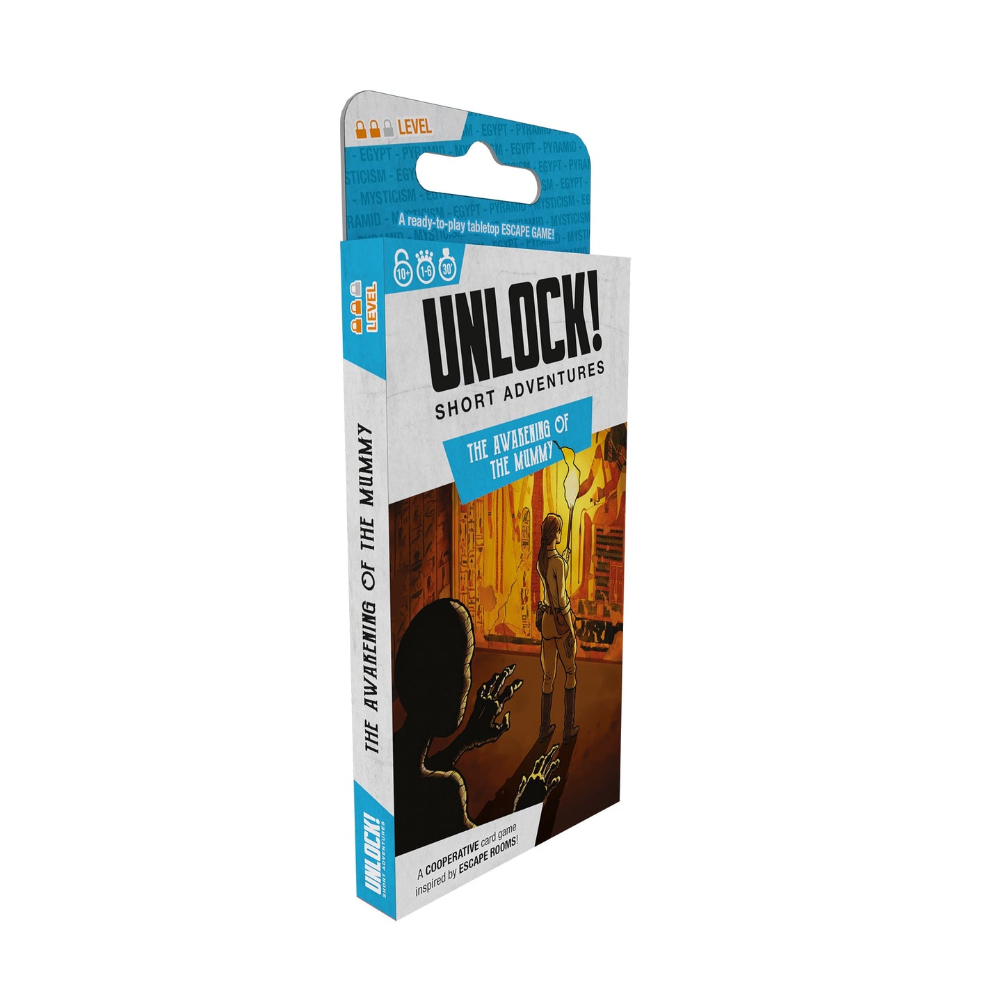 UNLOCK! Short Adventures 2: The Awakening of the Mummy Mystery Game - Board Game Giải Đố Escape Room - Space Cowboys