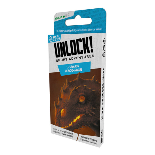 UNLOCK! Short Adventures 4: Doo Arann's Dungeon Mystery Game - Board Game Giải Đố & Thoát Hiểm - Space Cowboys