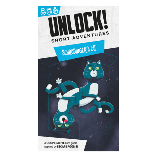 UNLOCK! Short Adventures 8: Schrödinger's Cat - Trò Chơi Thẻ Bài Escape Room - Space Cowboys